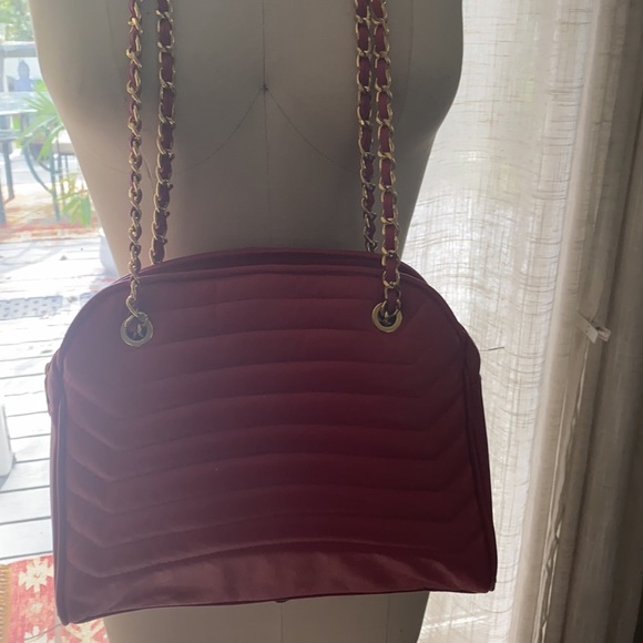 Vintage red leather purse - Picture 7 of 7